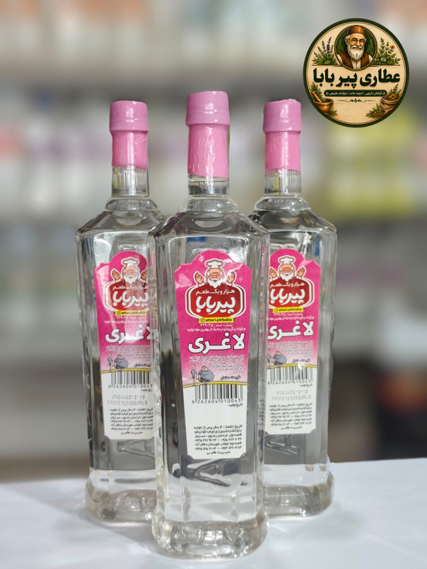 عرق لاغری سنتی پیر بابا چربی سوزی و ضد اشتها (حجم ۸۵۰ سی سی)